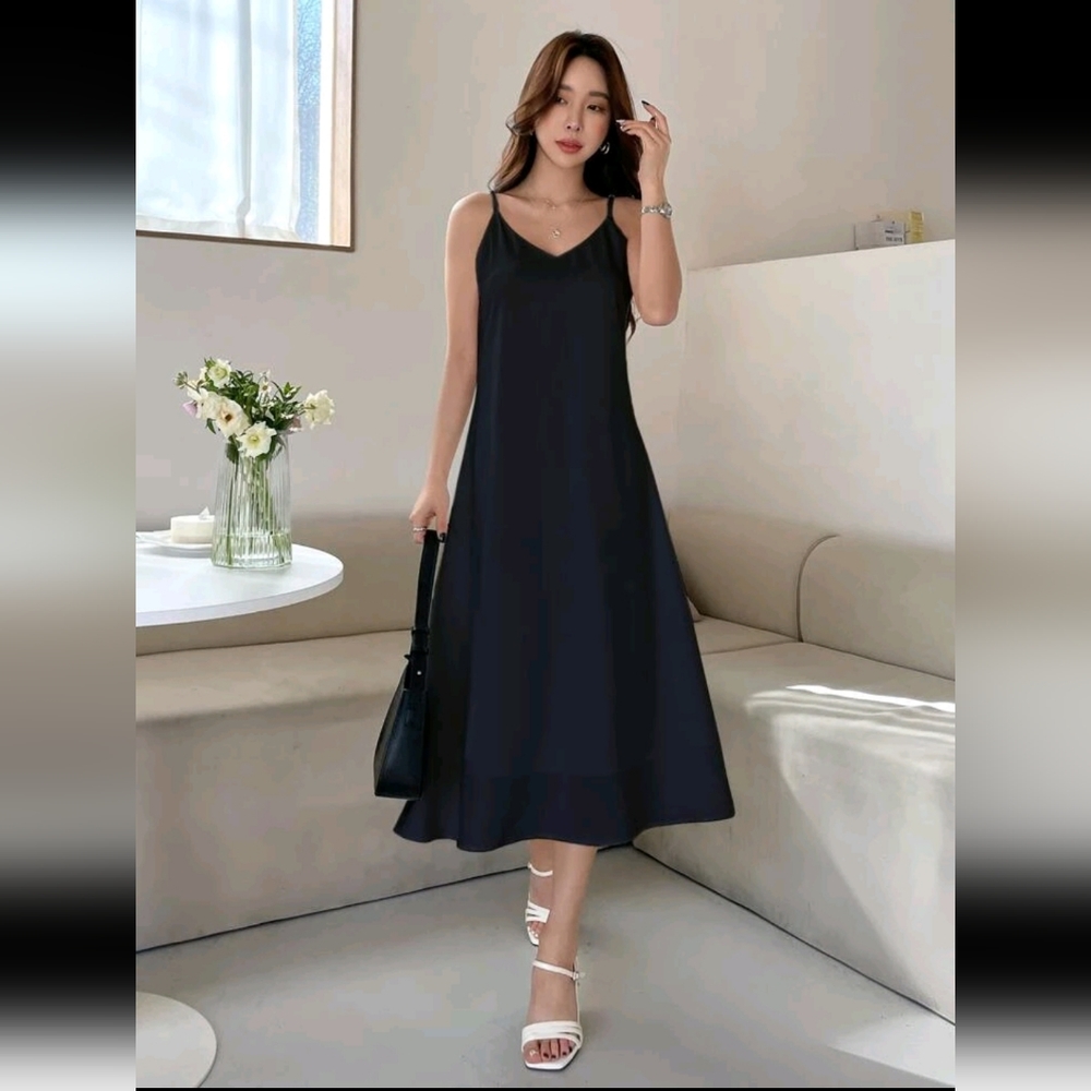 DAZY satin dress